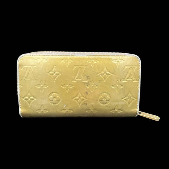 Louis Vuitton Gold Vernis Zippy Long Wallet w/ LV Dust Bag- GUC - Picture 2 of 10